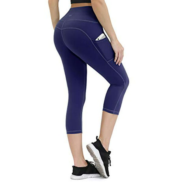 Compression Workout Leggings Tummy Control ALONG FIT Yoga Pants for Women with Pockets